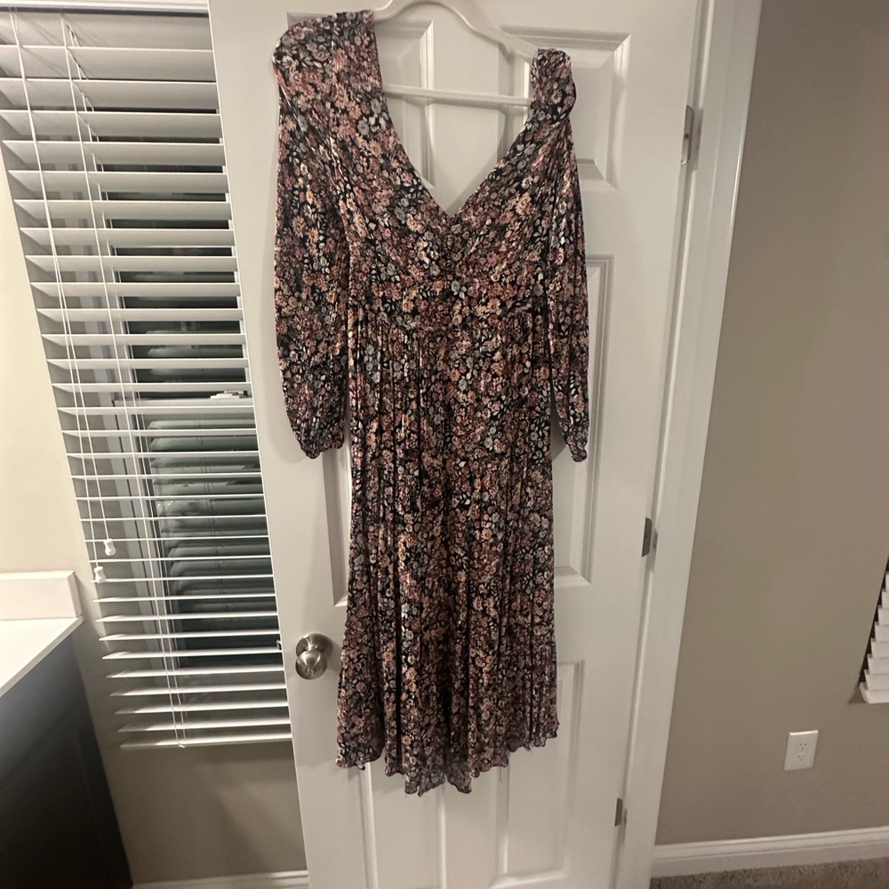 meredith tie back dress